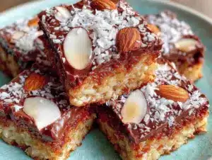 Almond Joy Krispie Treats - featured image