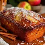 apple cider donut loaf - featured image