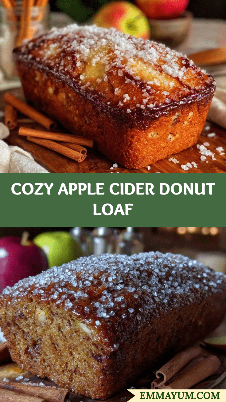 apple cider donut loaf recipe