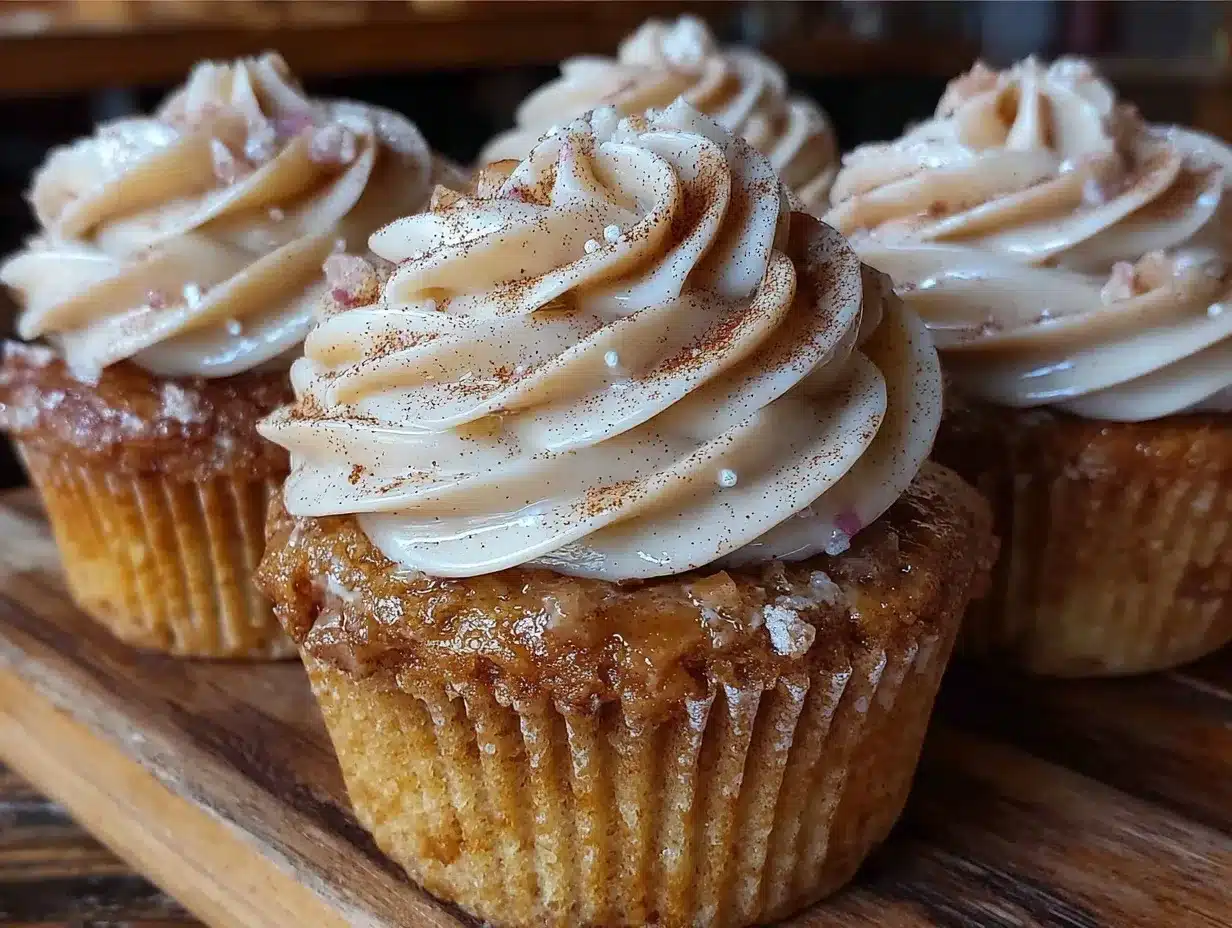 apple cinnamon cupcakes preparation steps