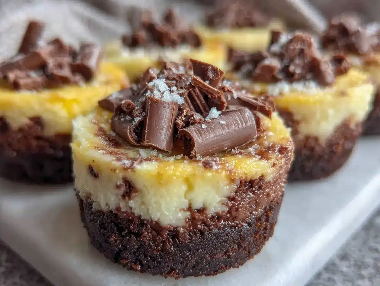 Baileys mini cheesecakes preparation steps