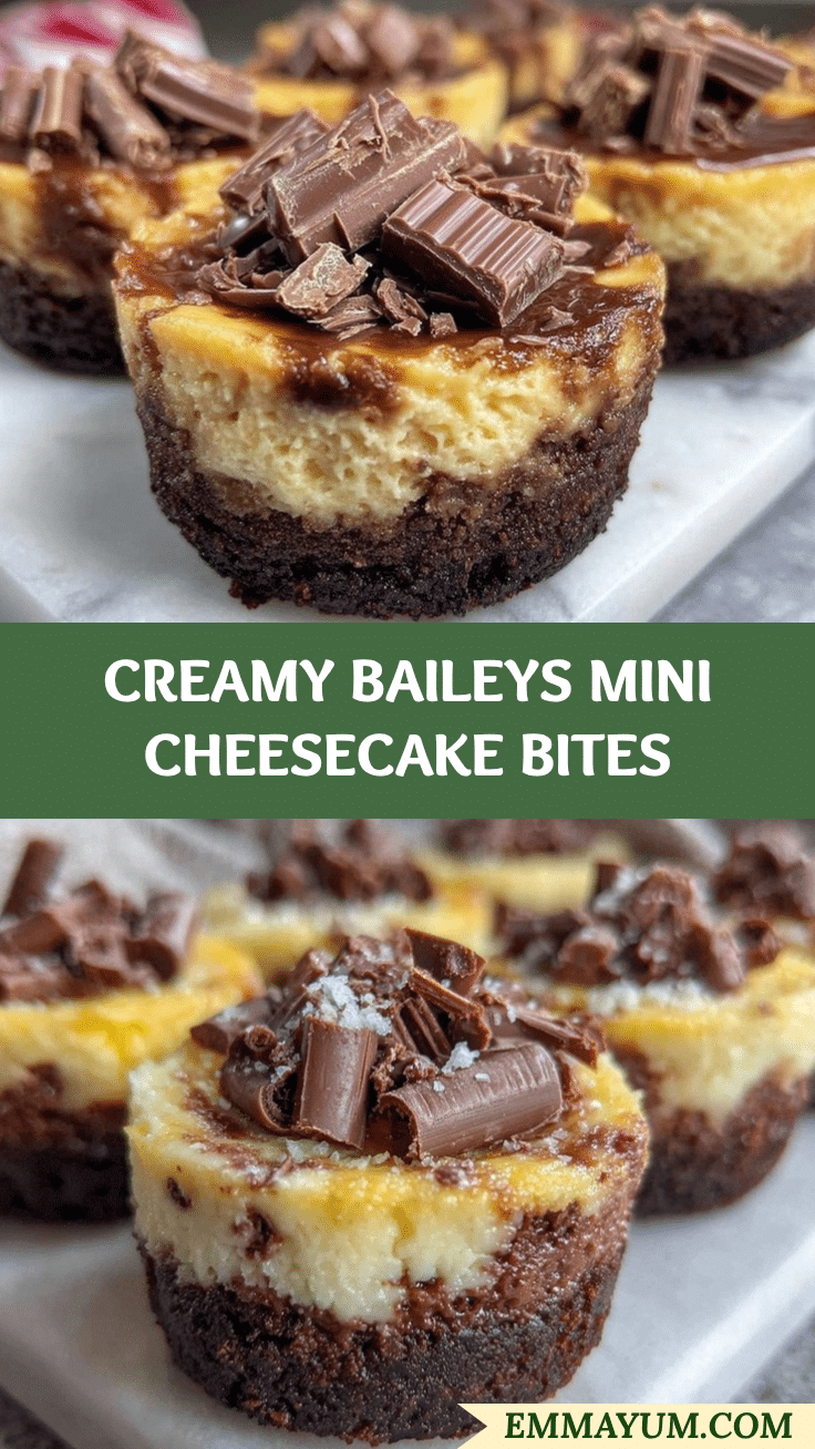 Baileys mini cheesecakes recipe