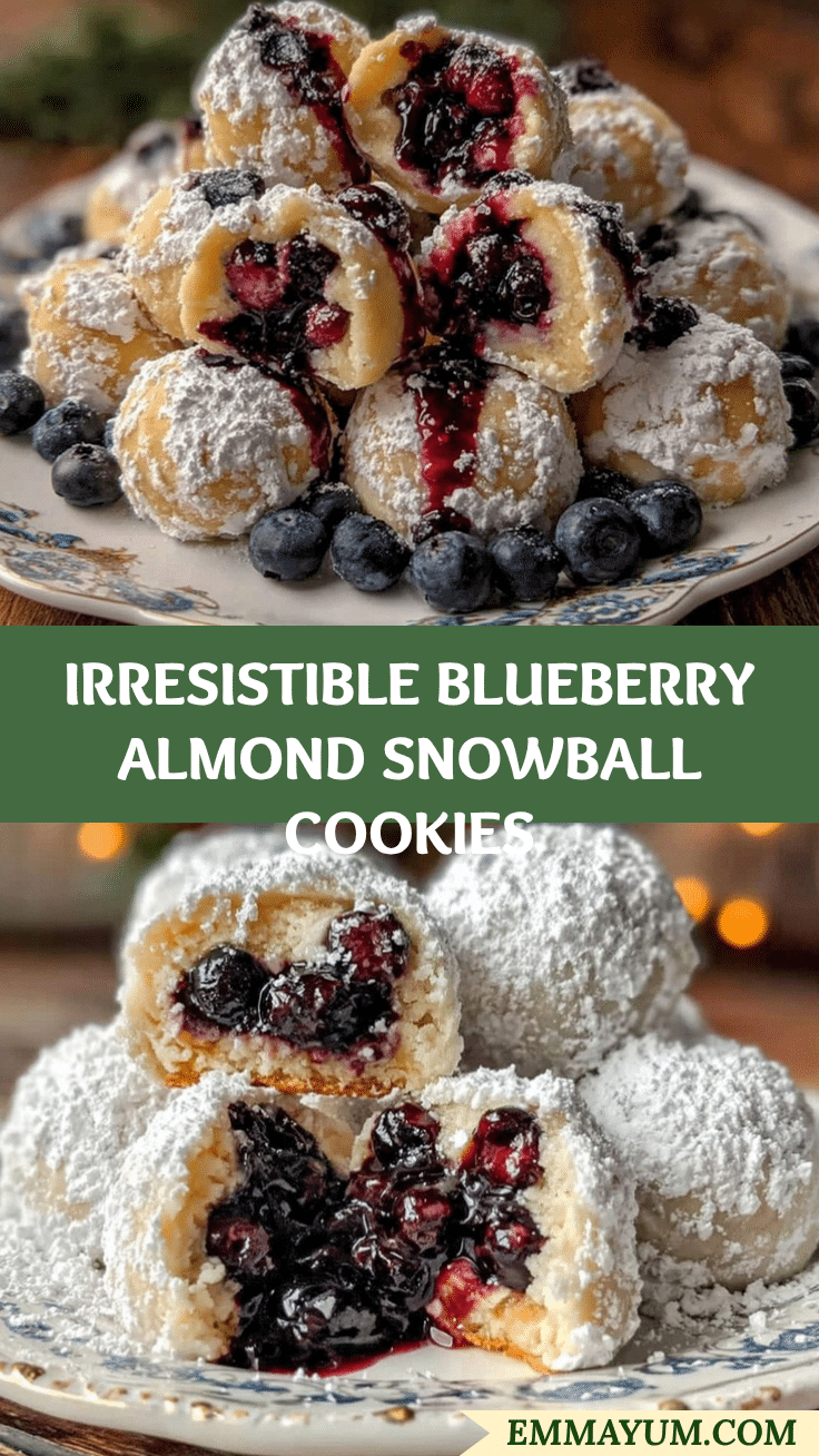 blueberry almond cookies recipe