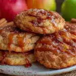 caramel apple snickerdoodles - featured image