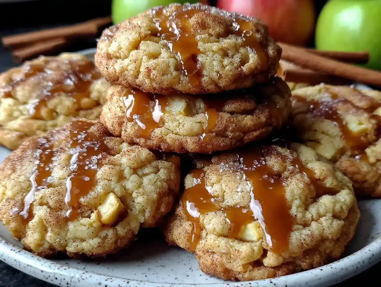 caramel apple snickerdoodles preparation steps
