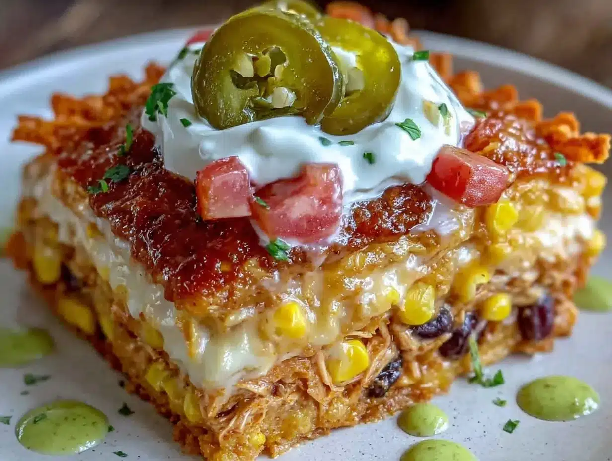 cheesy dorito chicken casserole preparation steps