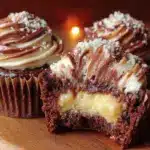 chocolate coffee cupcakes - featured image