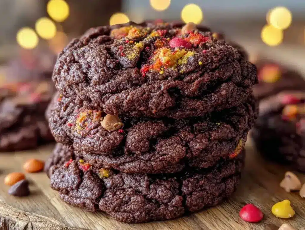Chocolate Reese’s Cookies - featured image