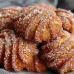 churro crinkle cookies - featured image