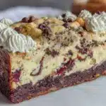 cookie dough brownie cake - featured image