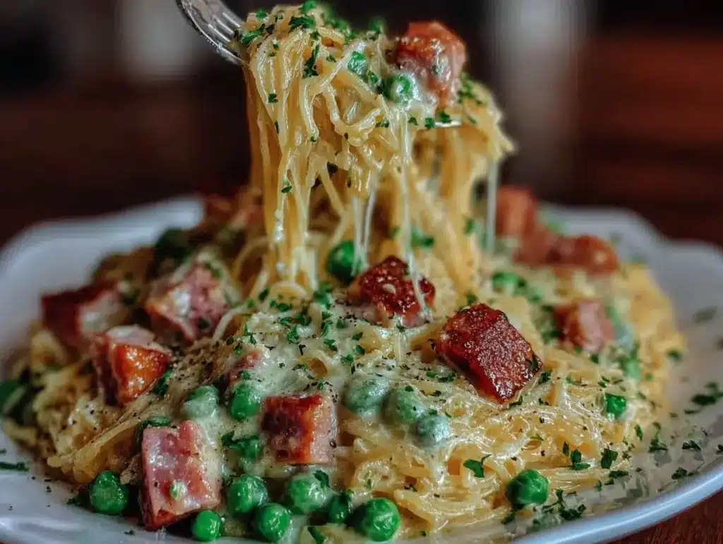 Creamy Ham Tetrazzini - featured image