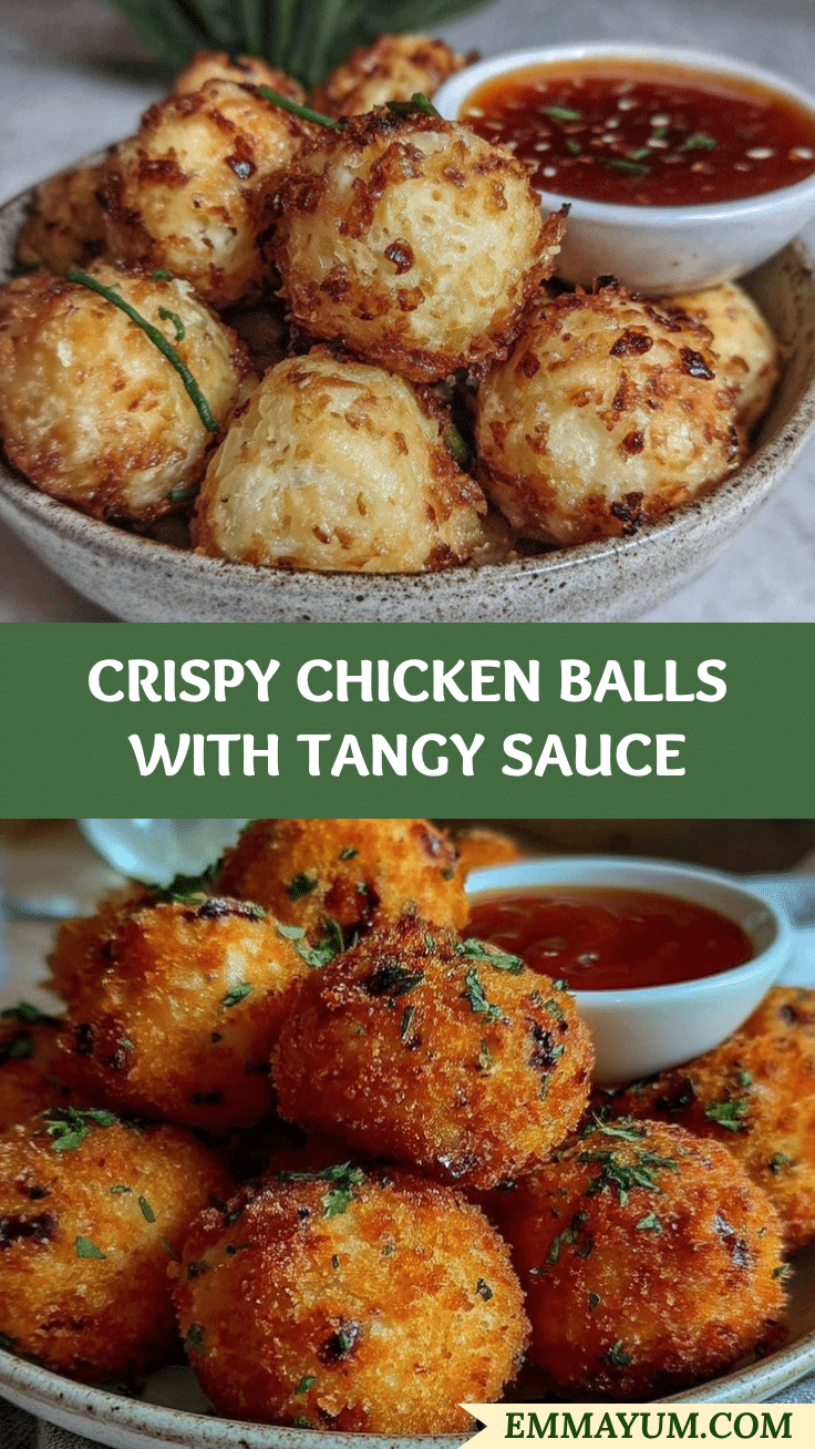 crispy Chinese chicken balls recipe
