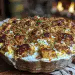 million dollar chicken casserole - featured image