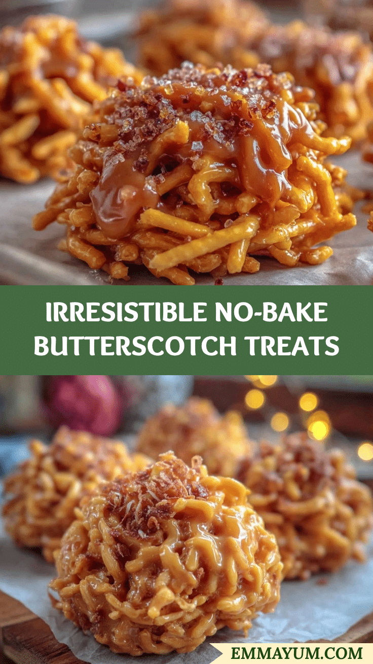 no-bake butterscotch haystacks recipe