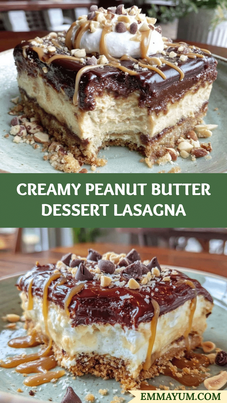 peanut butter lasagna recipe