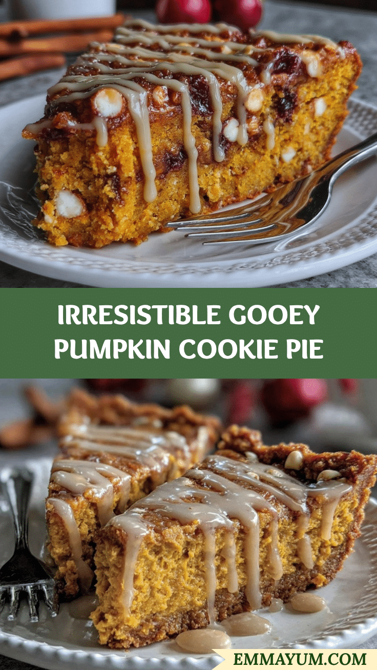 pumpkin cookie pie recipe