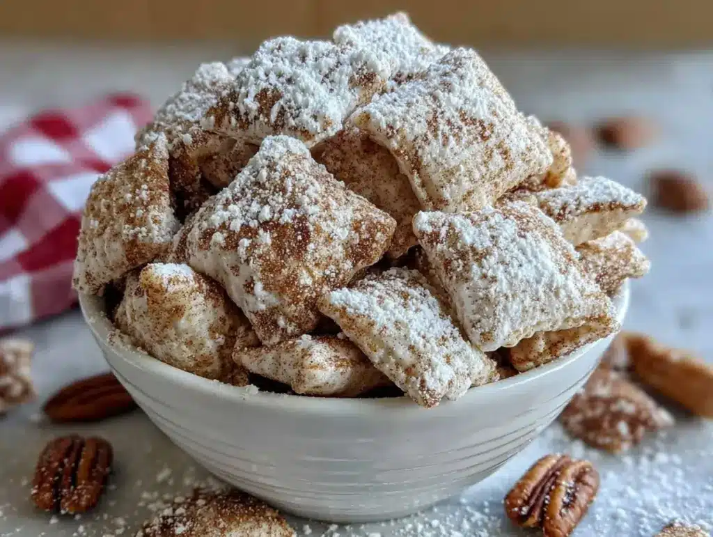 Pumpkin Spice Puppy Chow - featured image
