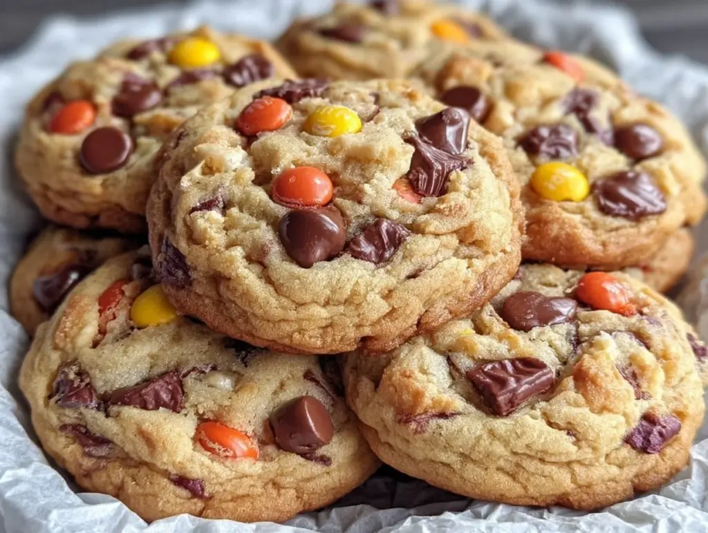 reeses pieces cookies - featured image