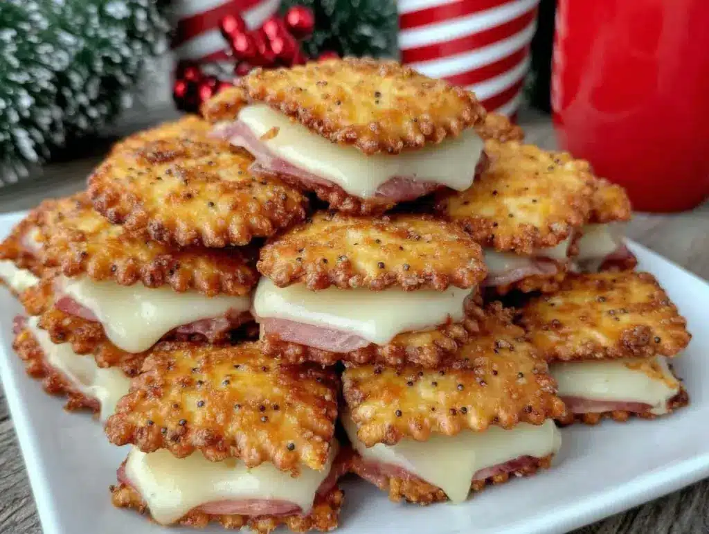 Ritz Cracker Party Sandwiches - featured image