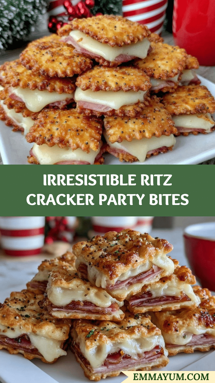 Ritz Cracker Party Sandwiches recipe