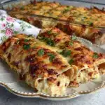 rotisserie chicken enchiladas - featured image