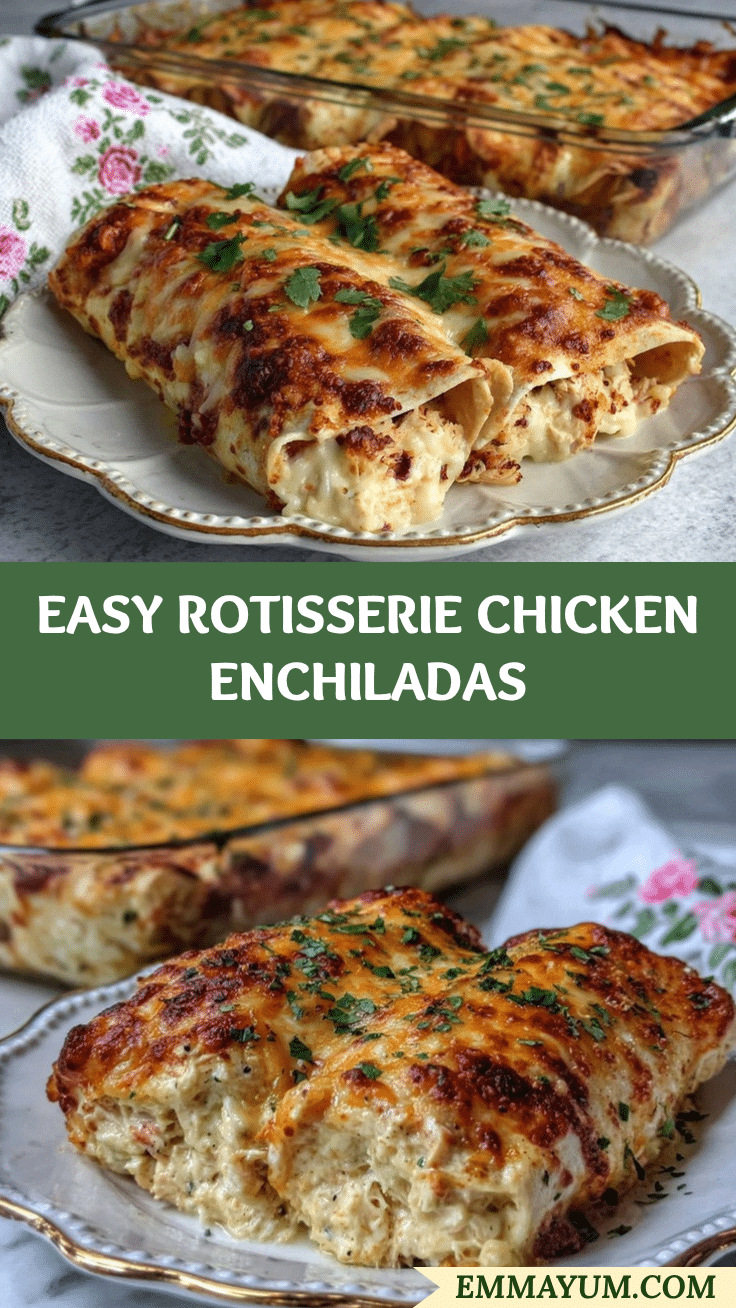 rotisserie chicken enchiladas recipe