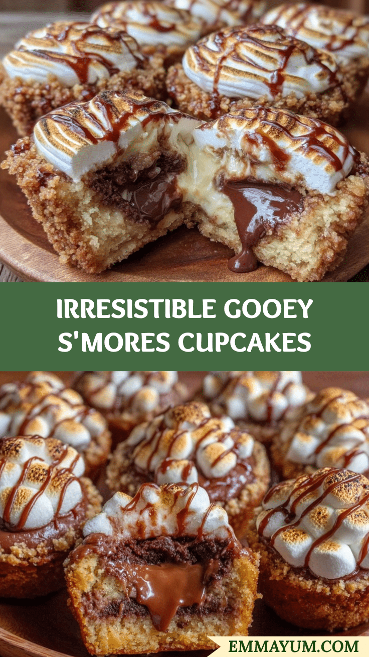 s’mores cupcakes recipe
