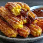 air fryer churros - featured image