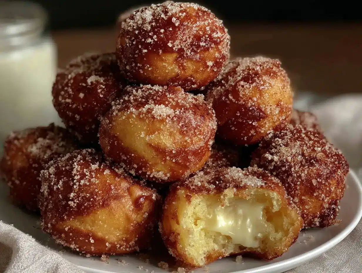 air fryer cinnamon sugar donut holes preparation steps
