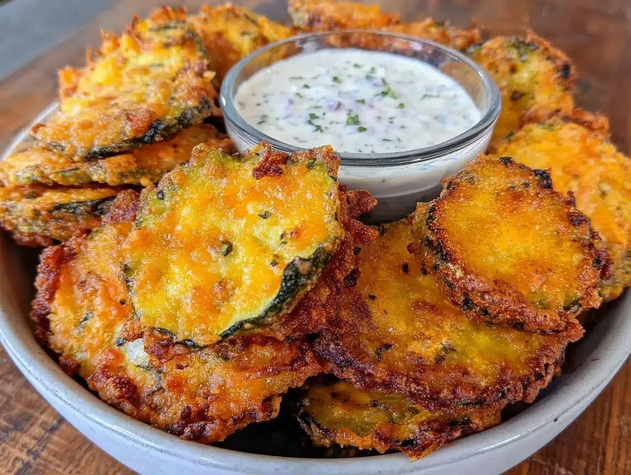 air fryer pickle chips preparation steps