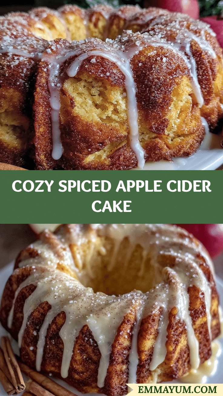 apple cider bundt cake recipe