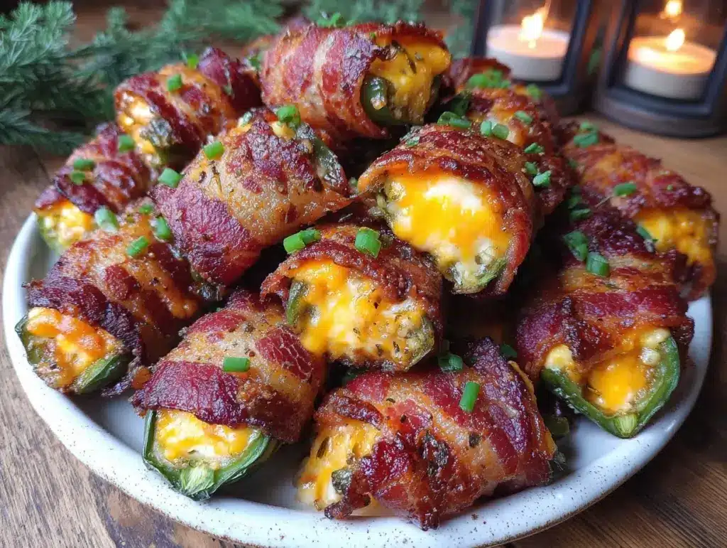 Bacon Cheddar Jalapeño Poppers - featured image