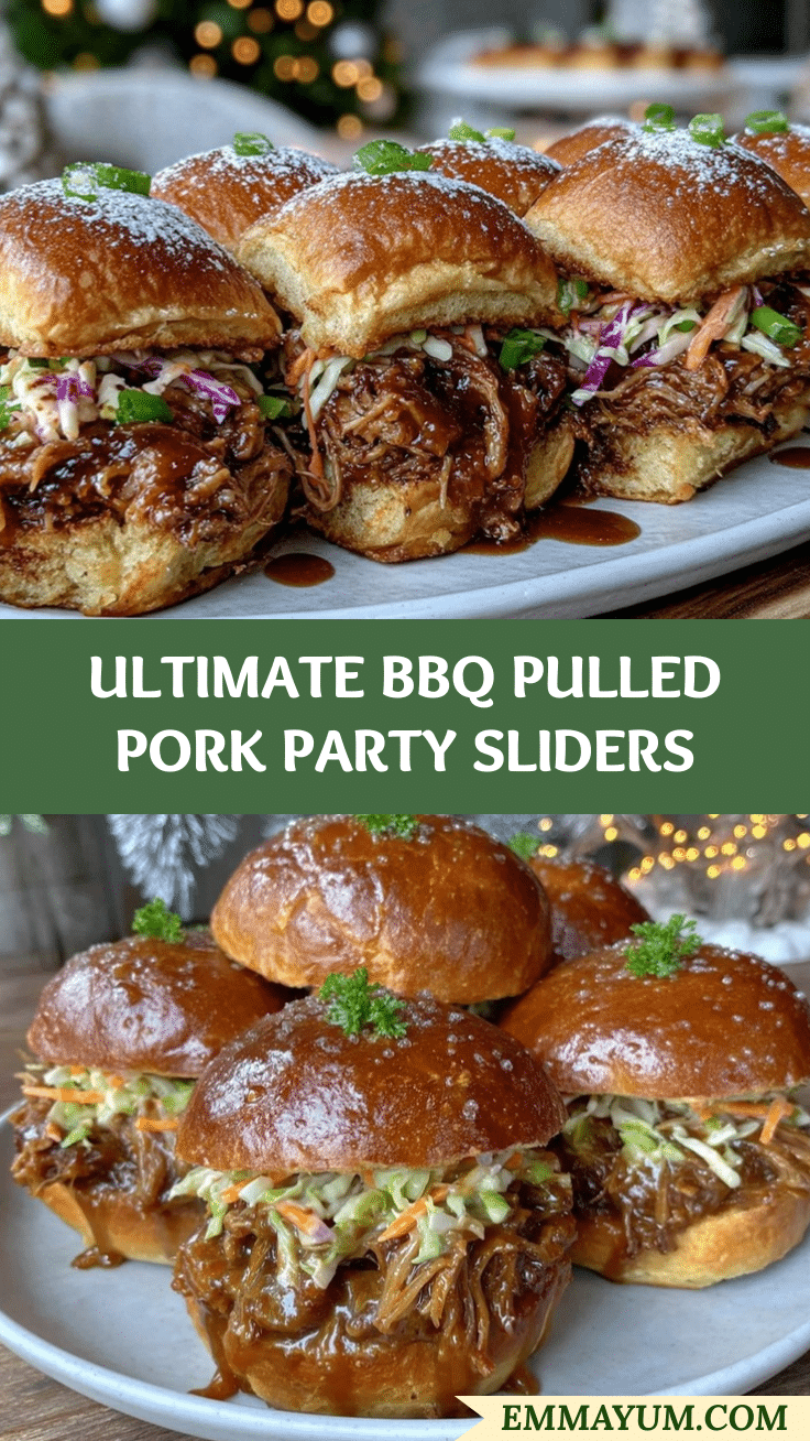 BBQ pulled pork sliders recipe
