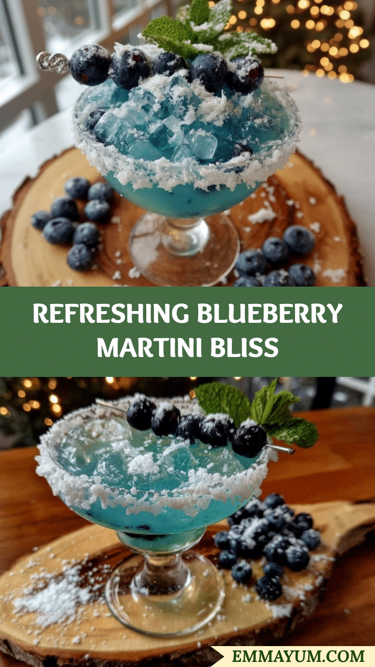 Blueberry Martini recipe