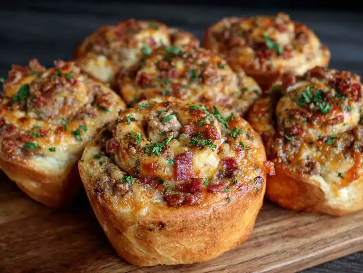 breakfast rolls preparation steps