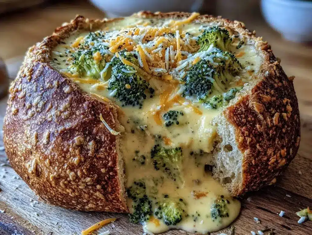broccoli cheddar soup - featured image