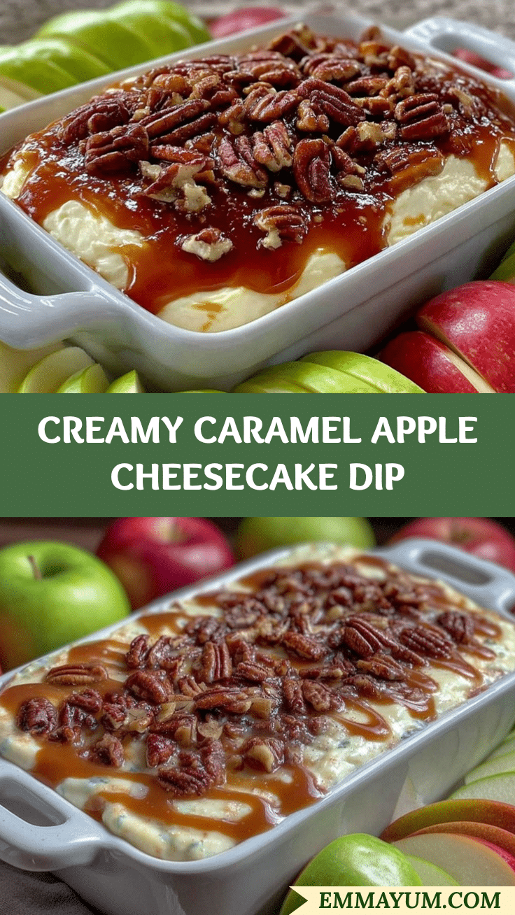 caramel apple cheesecake dip recipe