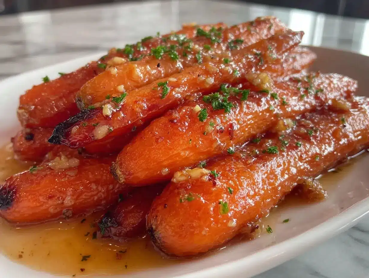 caramelized honey carrots preparation steps