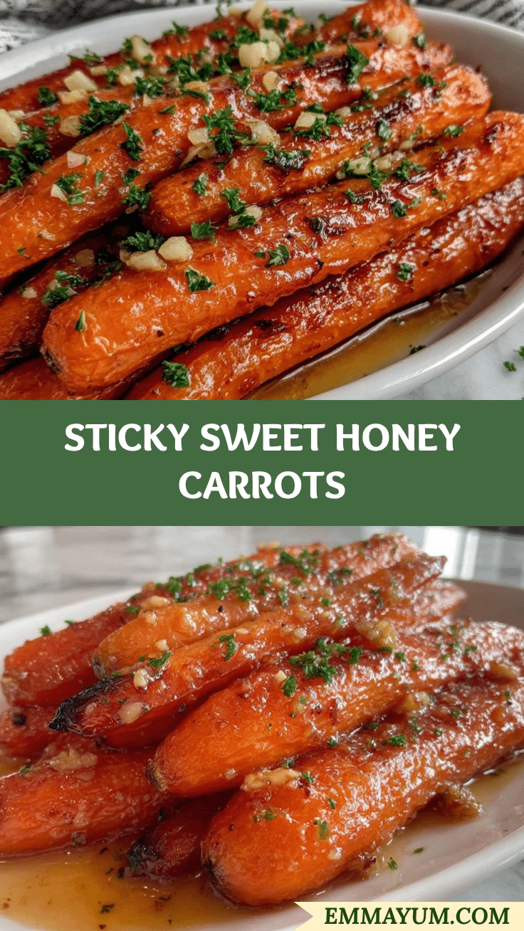 caramelized honey carrots recipe