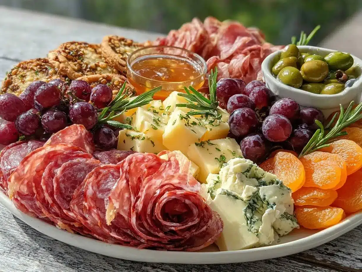 charcuterie board preparation steps