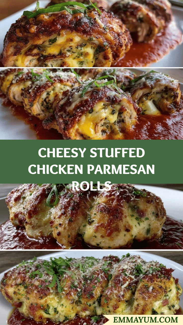 Chicken Parmesan Rolls recipe