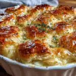 chicken pot pie with puff pastry - featured image