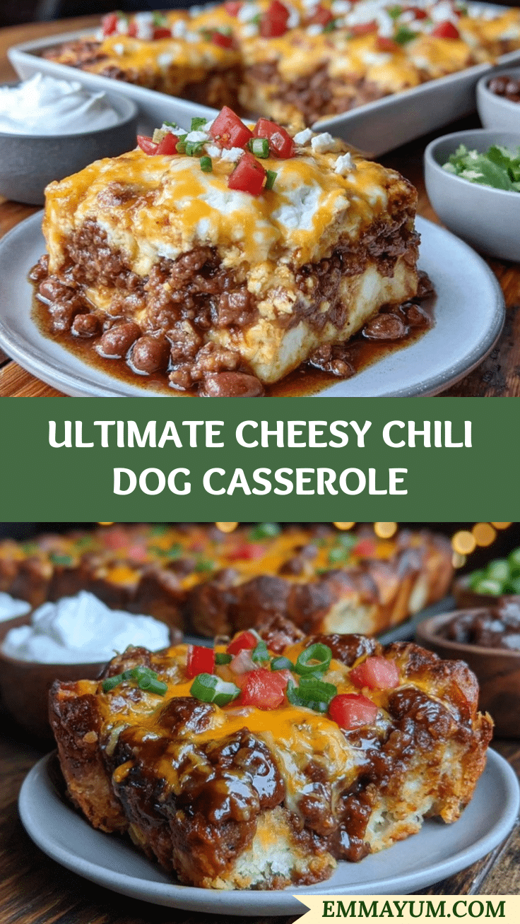 chili cheese dog casserole recipe