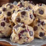 chocolate chip cookie dough bites - featured image