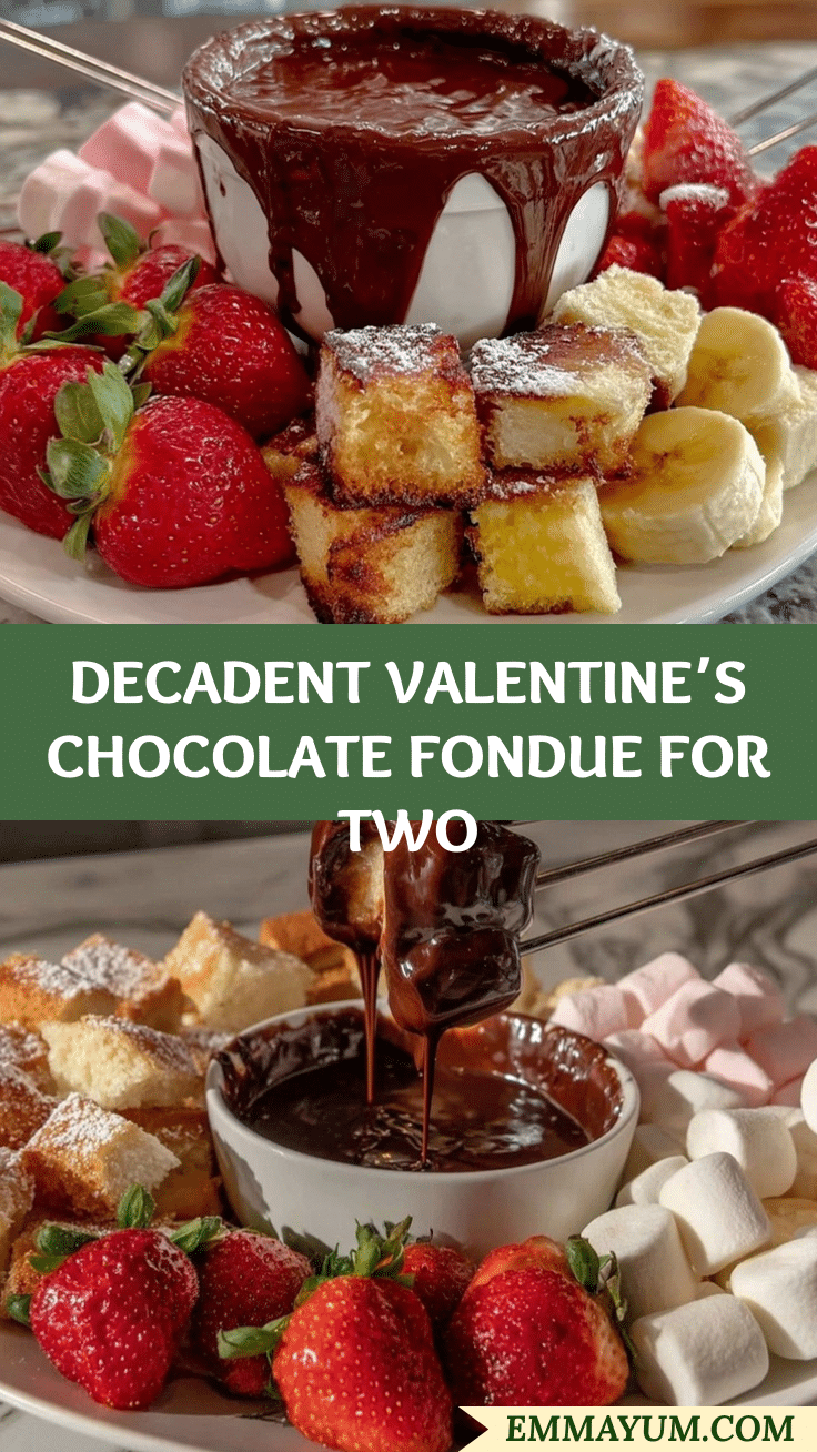 Chocolate Fondue for Two recipe