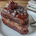 chocolate mousse cake - featured image