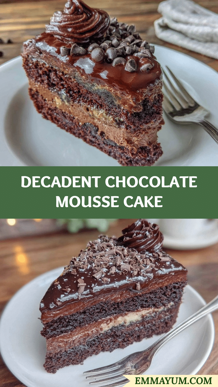 chocolate mousse cake recipe