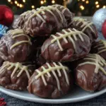 Chocolate Peanut Butter Footballs - featured image