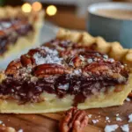 chocolate pecan pie - featured image