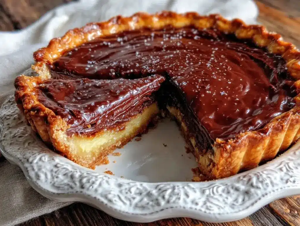 chocolate pie - featured image